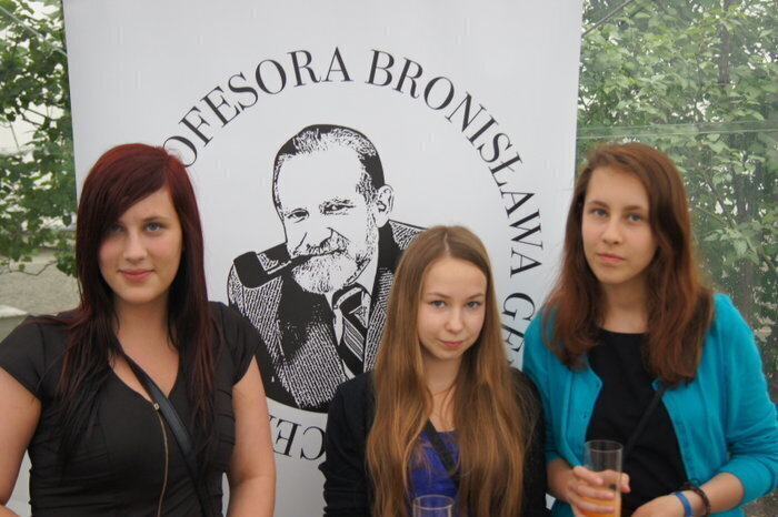 Licealistki z Zana na ostatnim zjeździe w Fundacji prof. Geremka