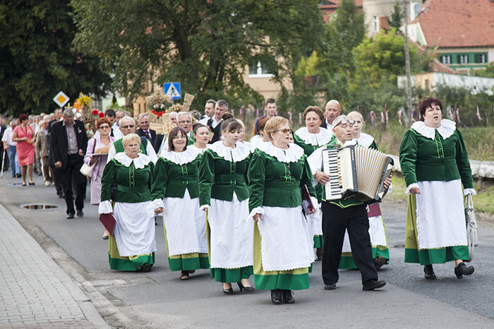 Dożynki gminne w Jędrzychowicach