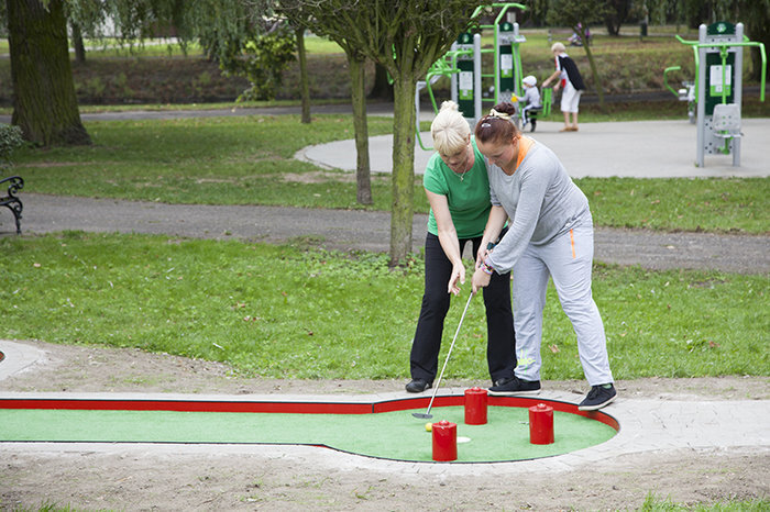 Otwarto tor do minigolfa