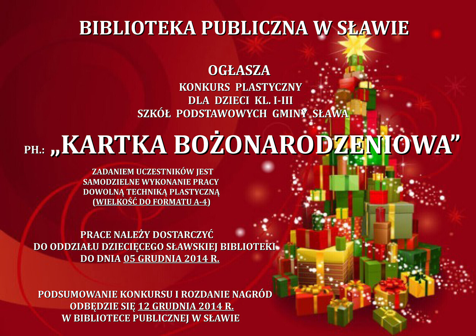 Konkurs na kartkę świąteczną