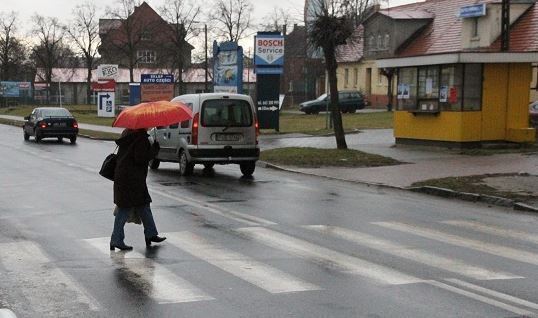 Niebezpiecznie nawet na przejściu dla pieszych
