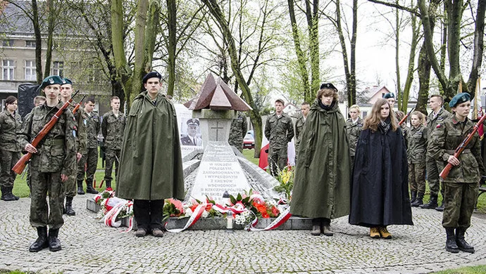 Uroczystości upamiętniające Dzień Pamięci Ofiar Zbrodni Katyńskiej