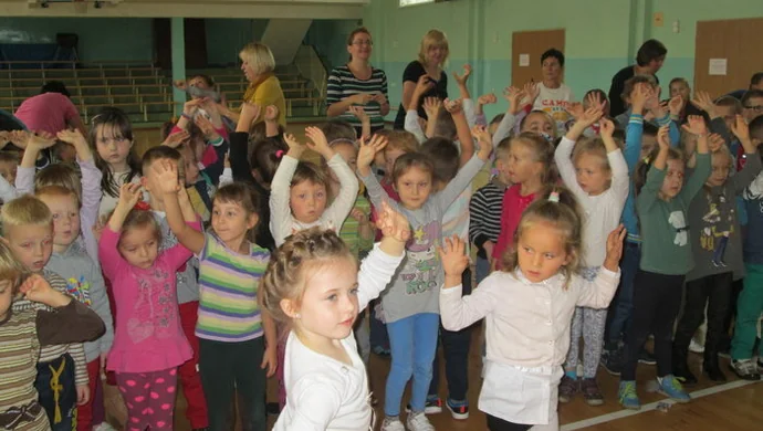 Przedszkolaki w Ratuszu