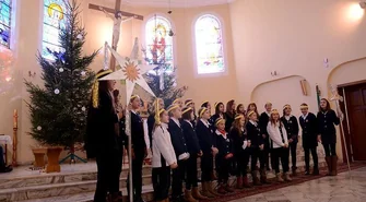 Siatkarski chór na Święto Trzech Króli