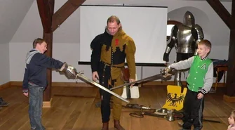 Rycerze w Muzeum Ziemi Wschowskiej