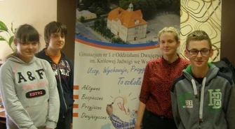 Czworo wspaniałych z Gimnazjum nr 1 we Wschowie