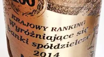 BS laureatem rankingu ,,Wyróżniające się banki spółdzielcze"