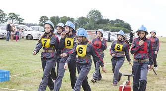 Jednostki OSP na zawodach sportowo-pożarniczych