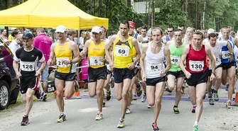 215 zawodników stanęło na starcie IV Bluesobiegów Sławskich