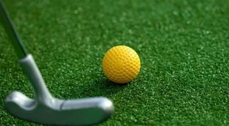 Powstanie minigolf w parku nad stawami