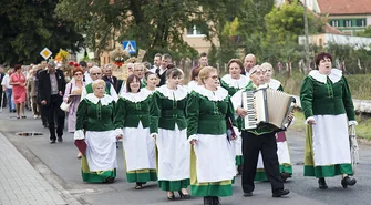 Dożynki gminne w Jędrzychowicach