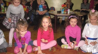 Andrzejki w  przedszkolu w Lginiu