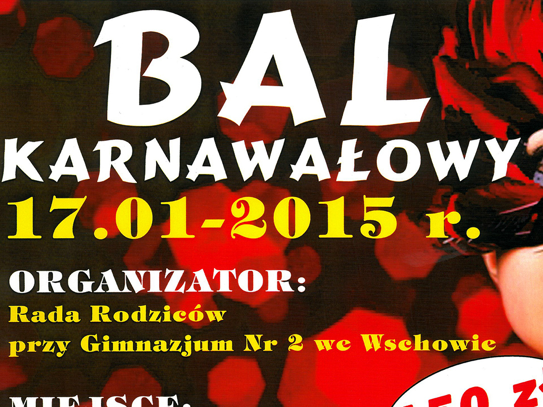 Bal Karnawałowy - 17.01.2015 r.