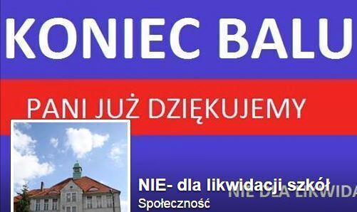 Koniec balu. Pani już dziękujemy