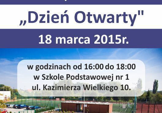 Dzień otwarty w Szkole Podstawowej nr 1