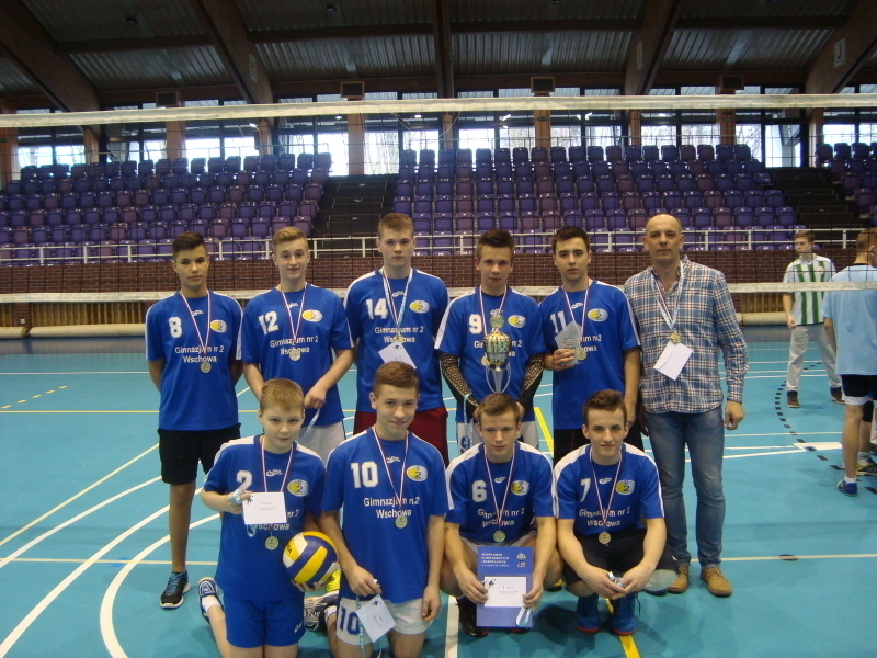 Siatkarze z Gimnazjum nr 2 na najwyższym podium