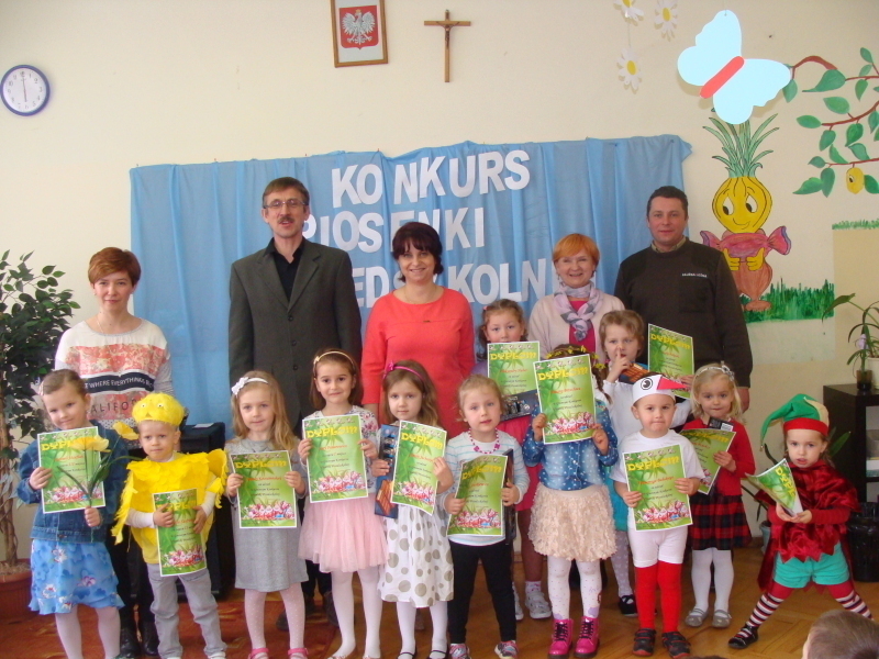 Gminny Konkurs Piosenki Przedszkolnej w Lginiu