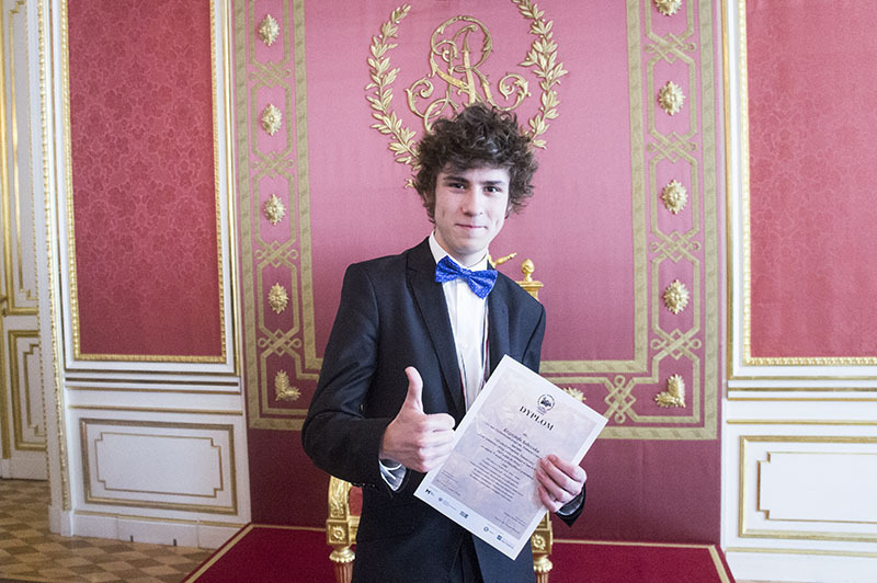 Laureat olimpiady historycznej z Zana