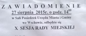 Sesja Rady Miejskiej w czwartek
