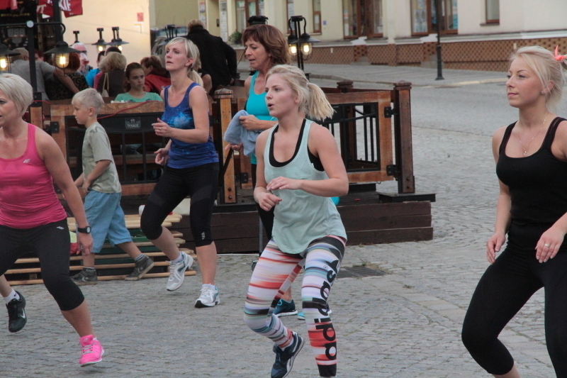 Fitness z Marti na wschowskim rynku