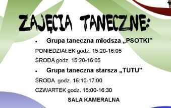 Dom Kultury w Sławie zaprasza na zajęcia
