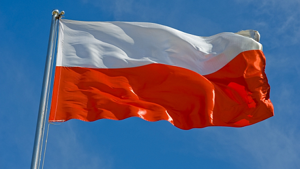 Flagi dla mieszkańców w Sławie