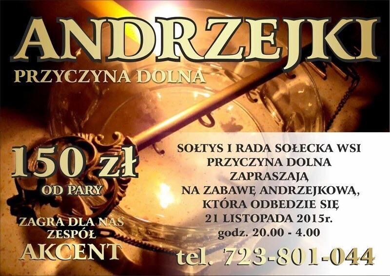 Zabawa Andrzejkowa w Przyczynie Dolnej