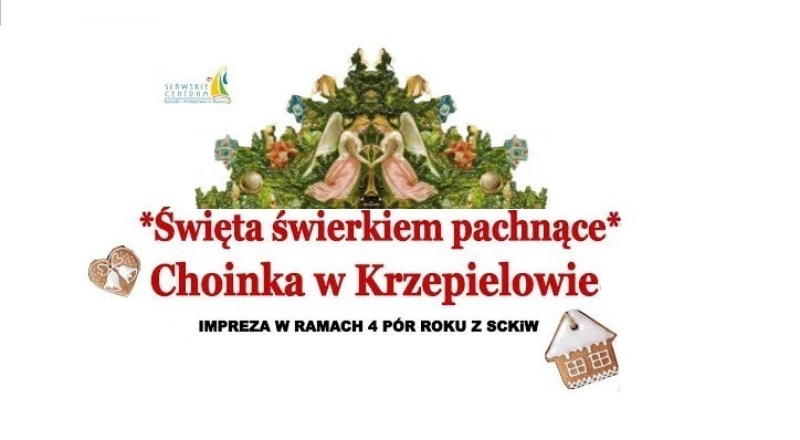 Święta świerkiem pachnące Choinka w Krzepielowie.