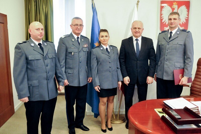 Niezwykli funkcjonariusze wyróżnieni