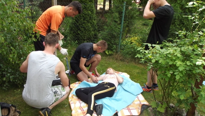 Zespołowo zajęli I miejsce