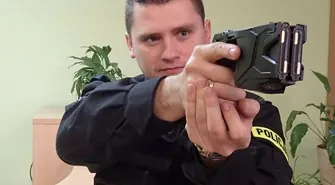 Taser w rękach wschowskiej policji