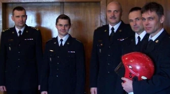 Młodszy kapitan Artur Baczyński pożegnał się z czynną służbą