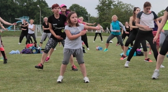 Fitness i Zumba w plenerze