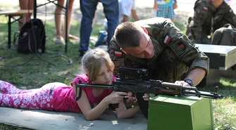 Piknik dla turystów i mieszkańców