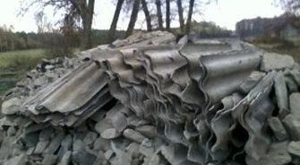 Przewieziono gruz z odpadami komunalnymi