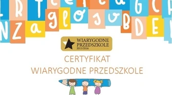 Samorządowe Przedszkole nr 3 z certyfikatem