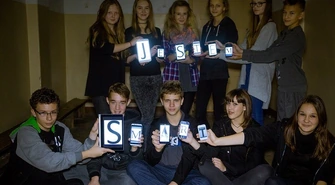Uczniowie z Gimnazjum Językowego zajęli II miejsce w ogólnopolskim konkursie "Jestem SMART"