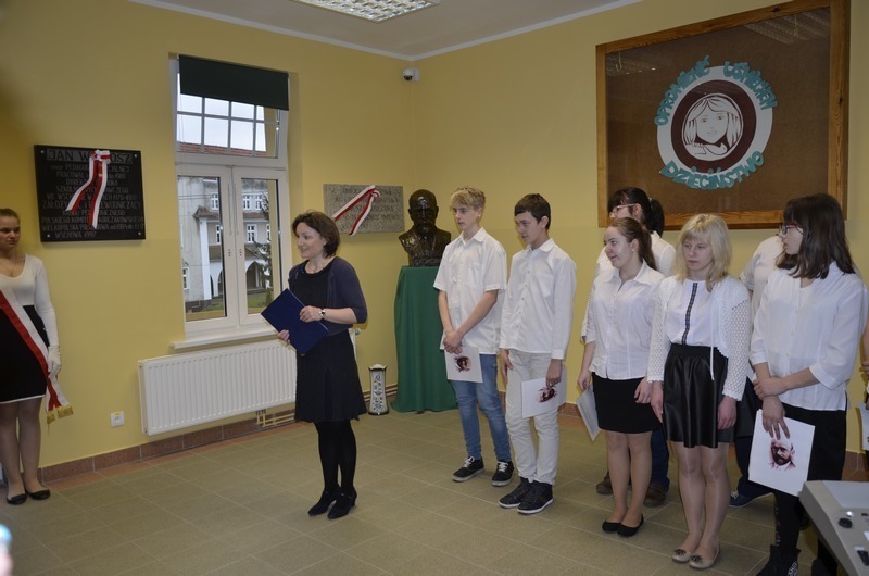 Odsłonięcie tablic pamiątkowych w SOSW we Wschowie