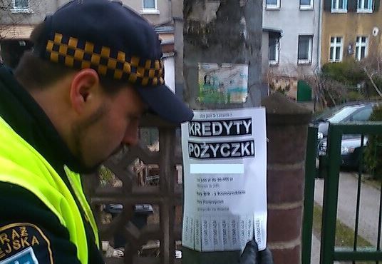 Mandaty za ogłoszenia w niewłaściwych miejscach