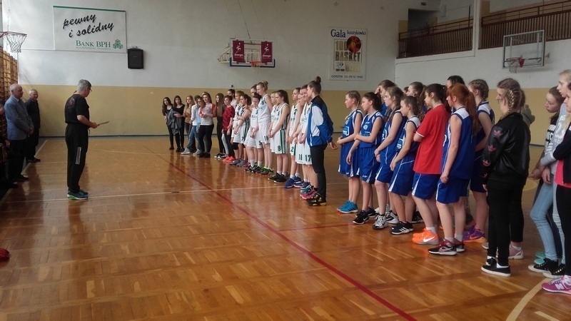Wicemistrzostwo województwa dla koszykarek Gimnazjum nr 2