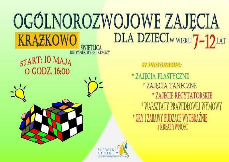 Nowe zajęcia dla dzieci w Krążkowie