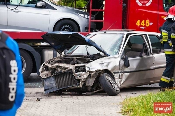 Wypadek przy Netto we Wschowie