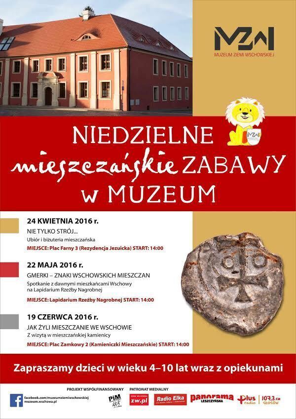 Niedzielne Mieszczańskie Zabawy w Muzuem- lapidarium