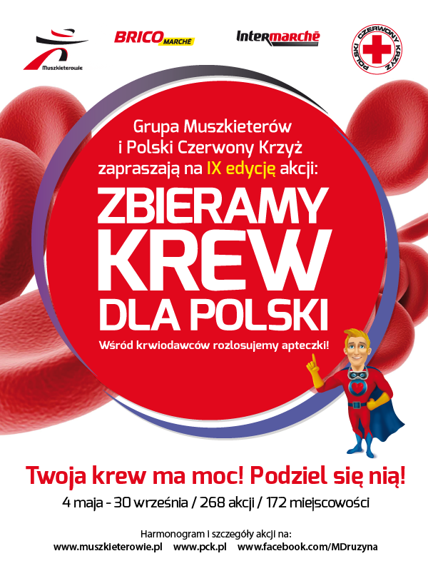Zbieramy krew dla Polski