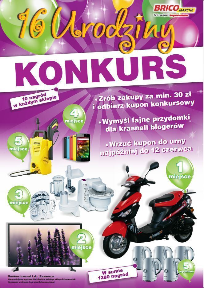 16 urodziny Bricomarche