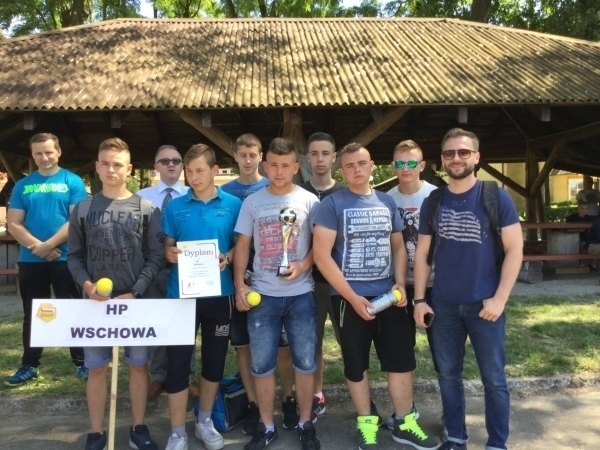 Podium w I Turnieju piłki nożnej Zostań Mistrzem
