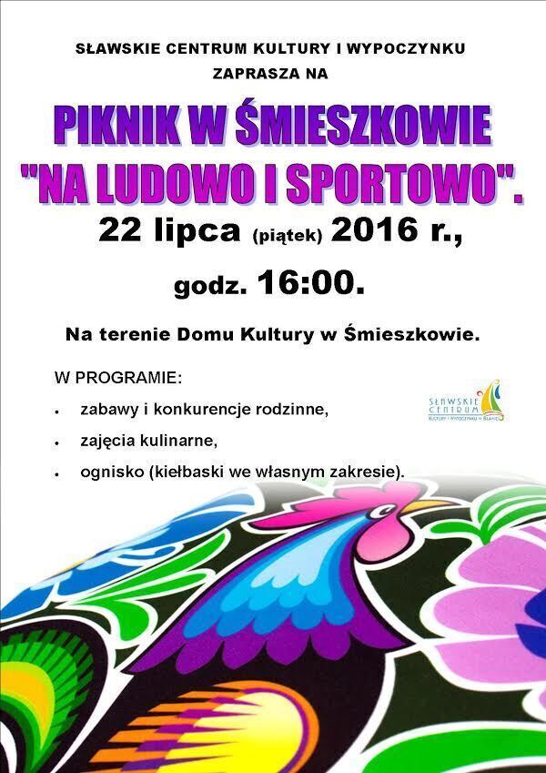 Na ludowo i sportowo w Śmieszkowie