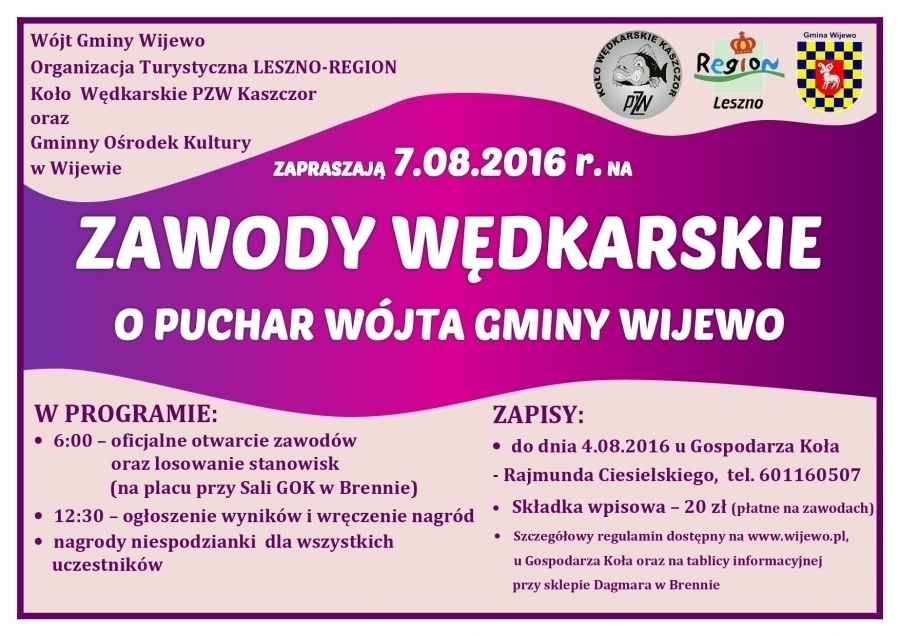 Wędkarze staną w szranki