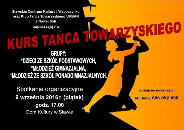 Nauczą młodzież pięknie tańczyć