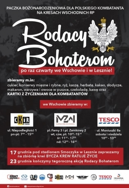 Po raz czwarty we Wschowie i Lesznie Rodacy Bohaterom
